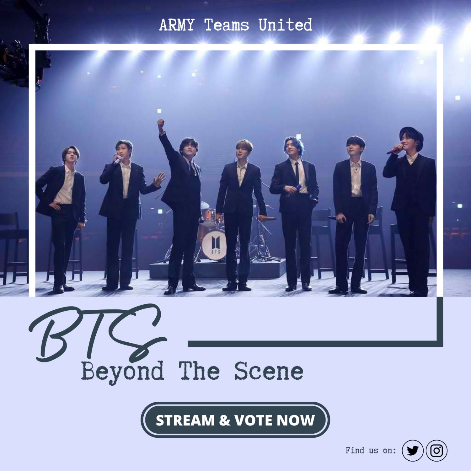 BTSの舞台裏ショット