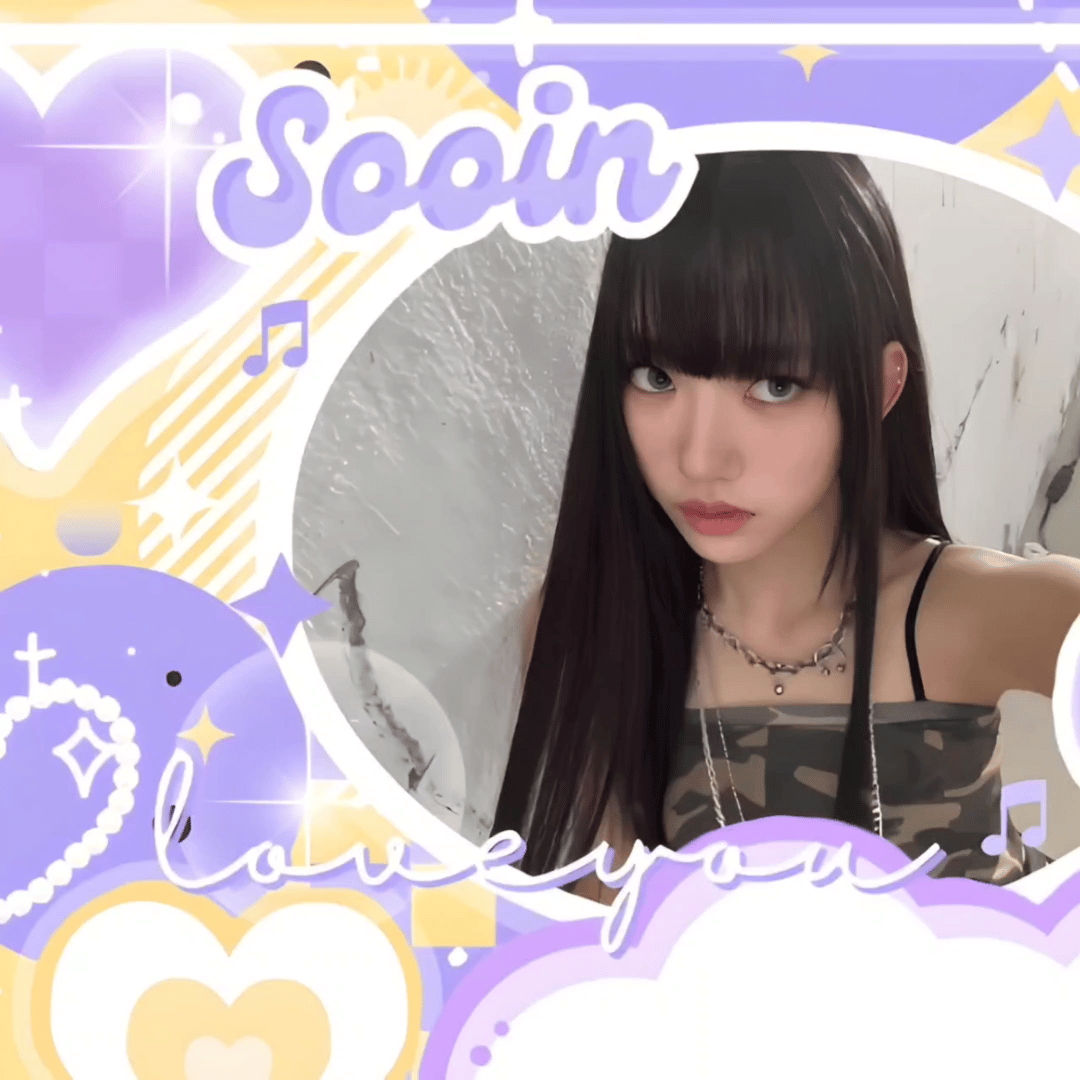 Behind-the-scenes cut of Sooin (MEOVV)