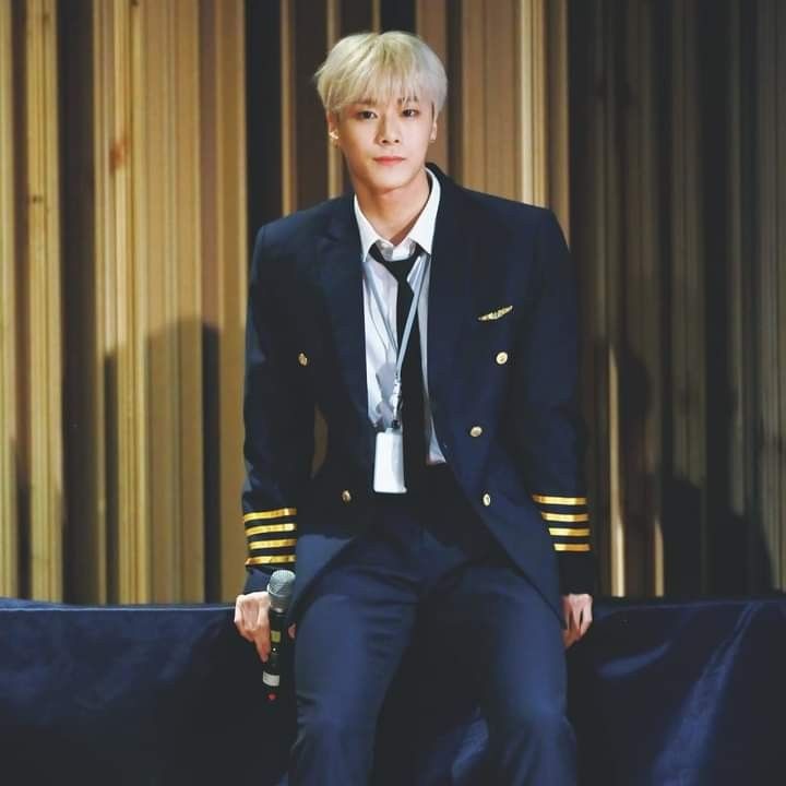 Recent activity shot of Moonbin (ASTRO)