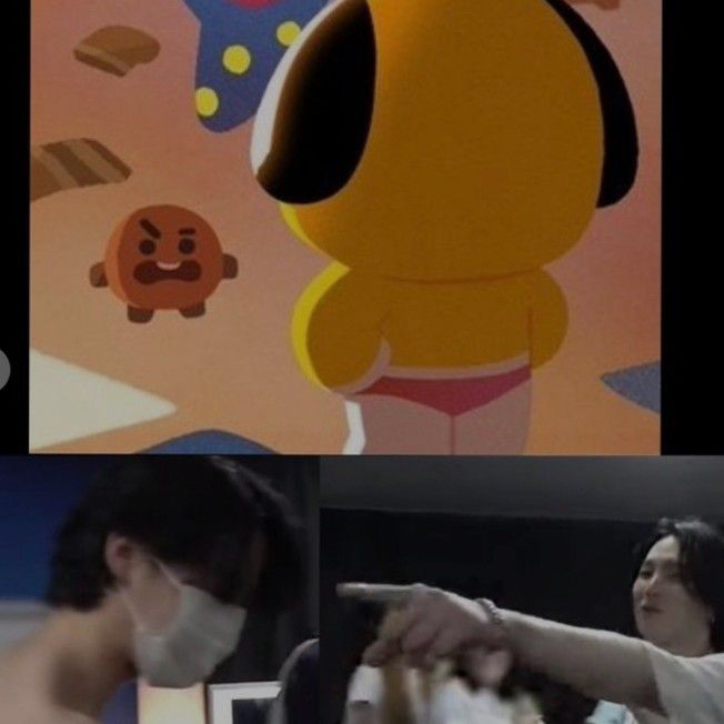 A moment captured by BTS's fan