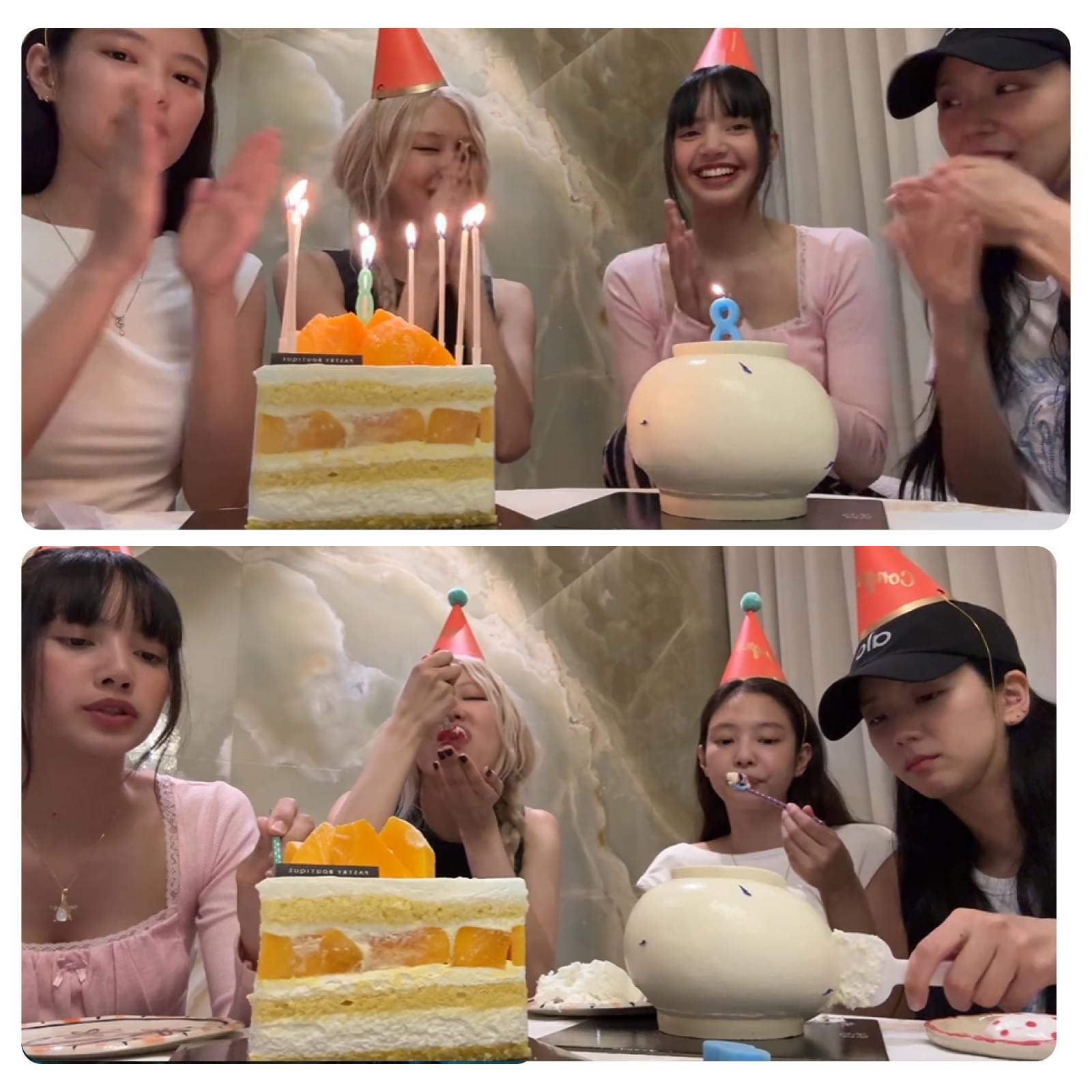 Recent activity shot of BLACKPINK