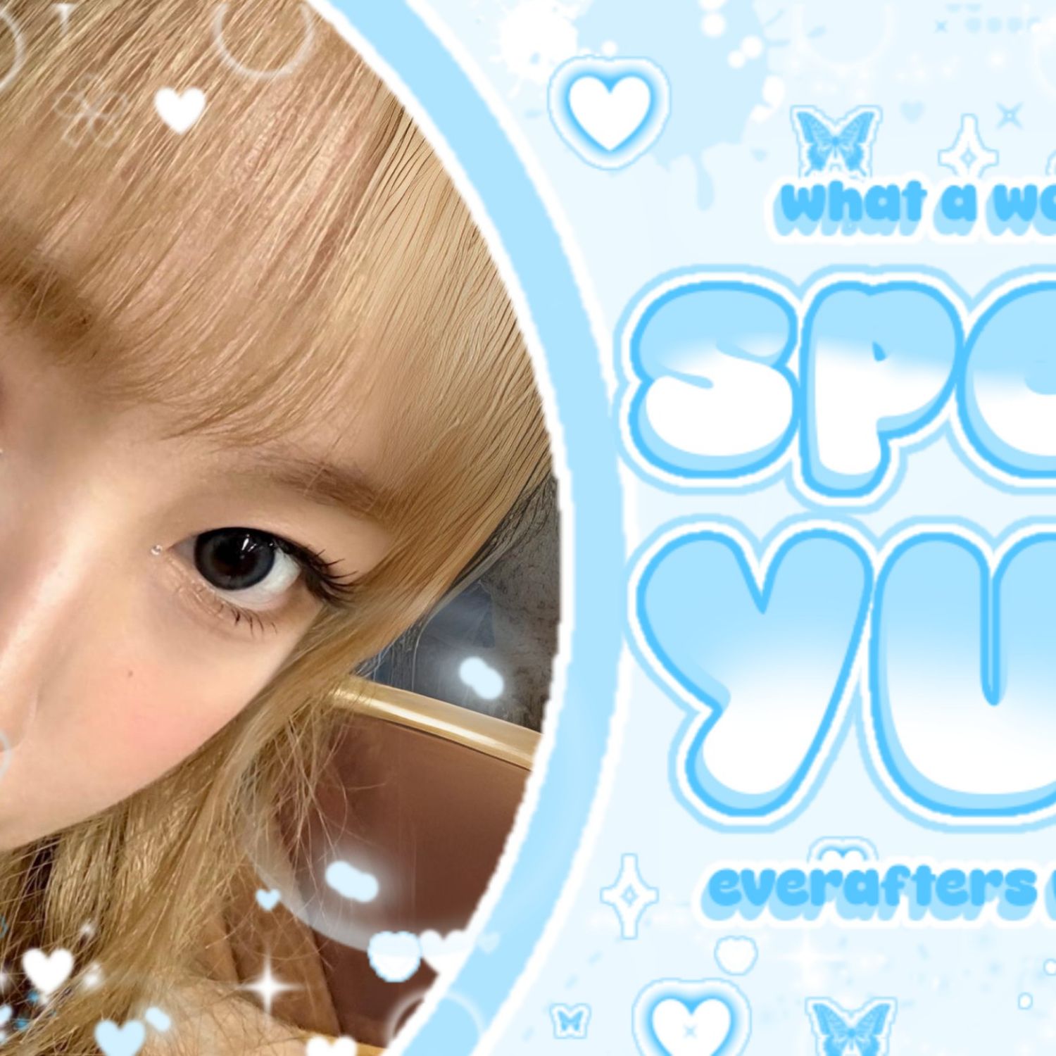 Recent activity shot of Yunha (UNIS)