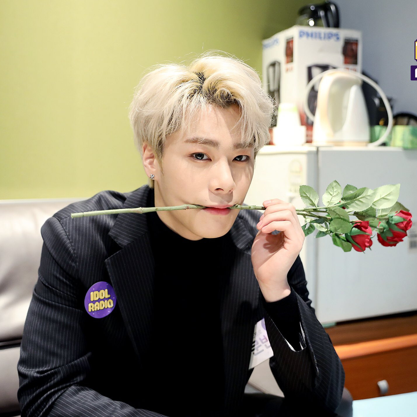 Recent activity shot of Moonbin (ASTRO)