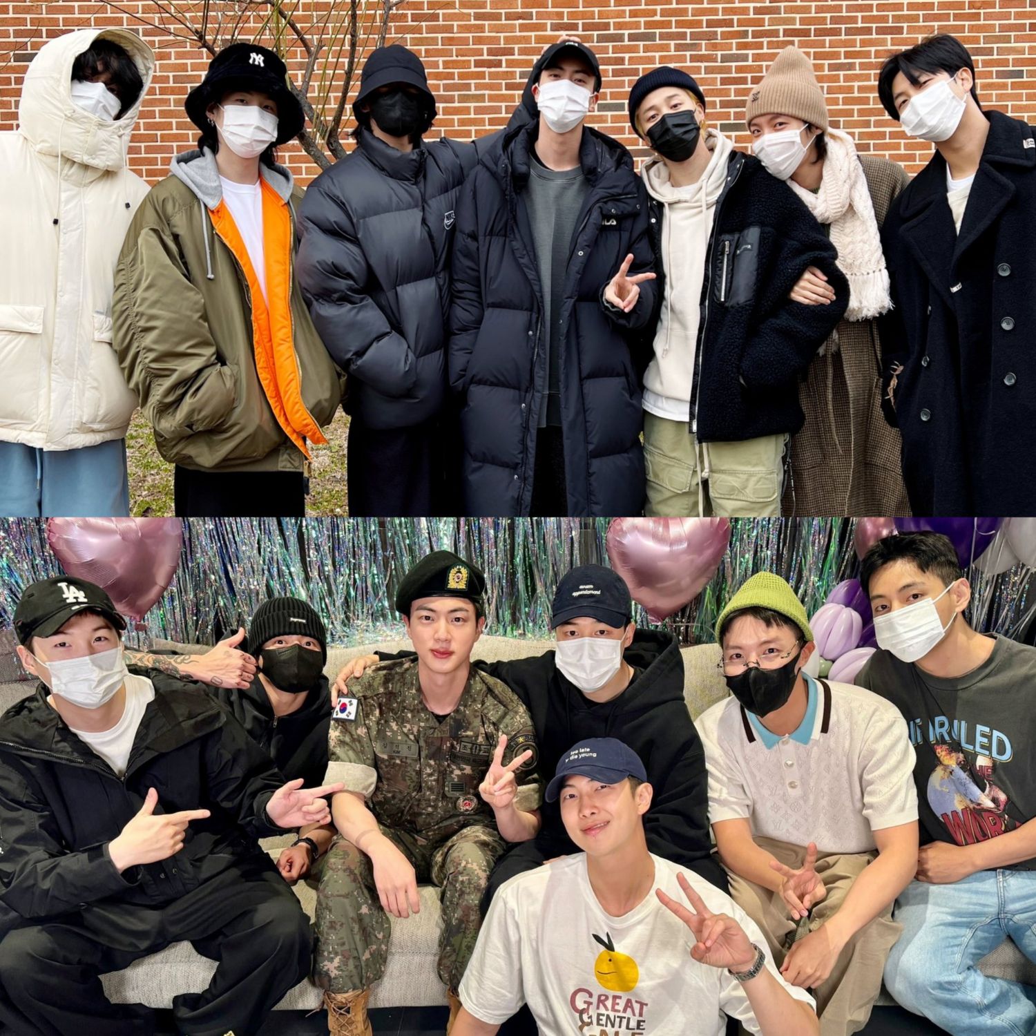 Recent activity shot of RM (BTS)