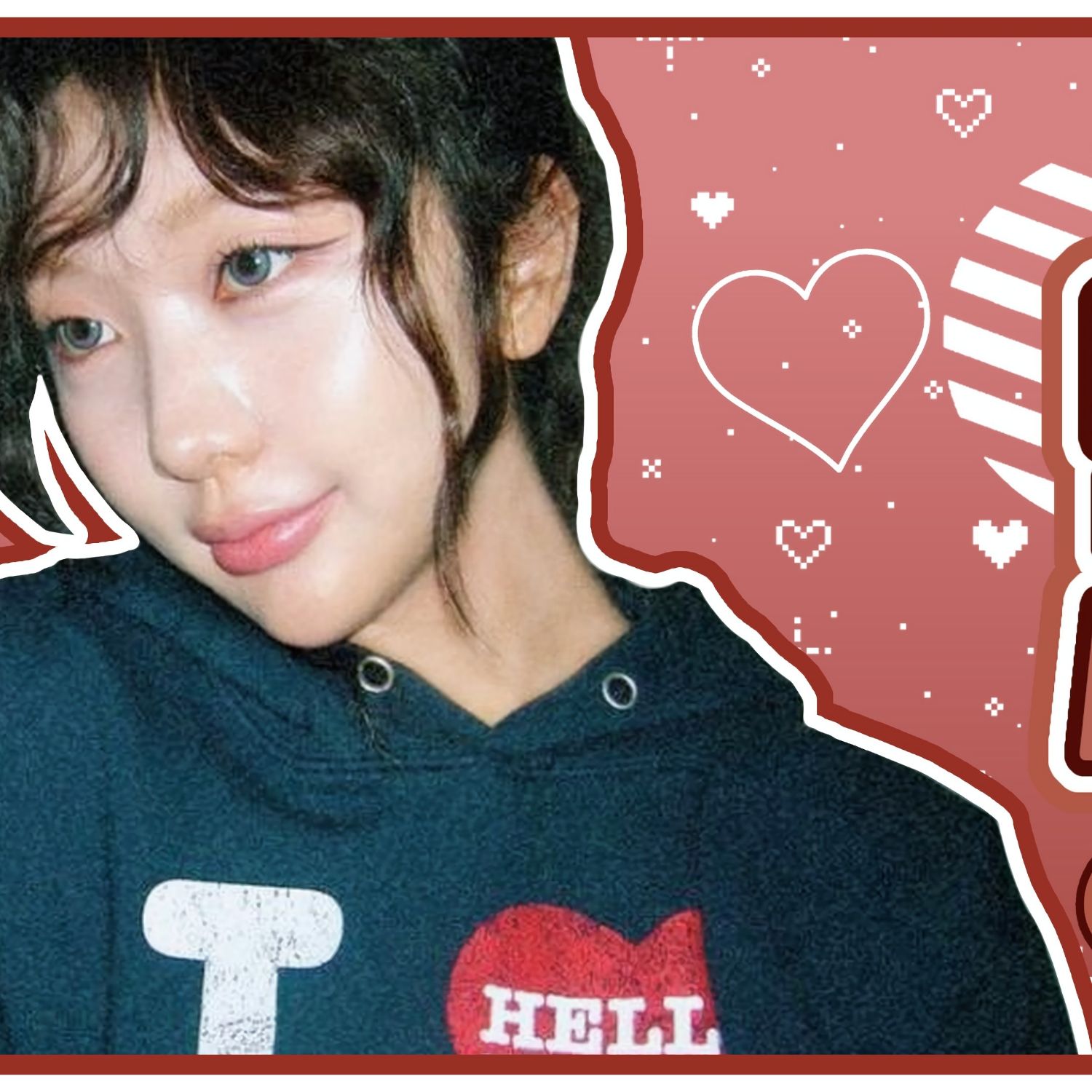 A moment captured by Minji's fan