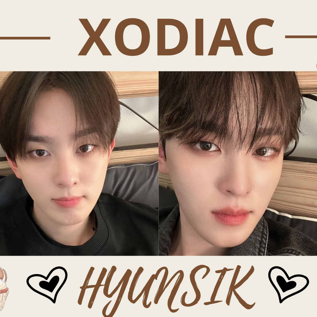 Recent activity shot of Hyunsik (XODIAC)
