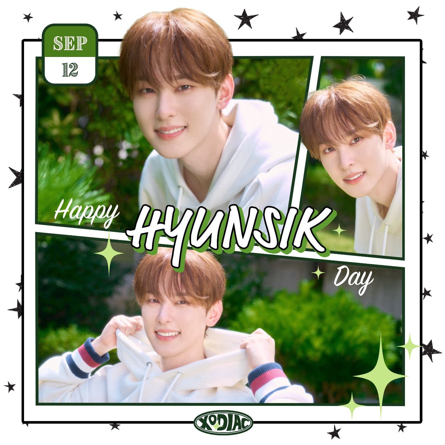 Behind-the-scenes cut of Hyunsik (XODIAC)