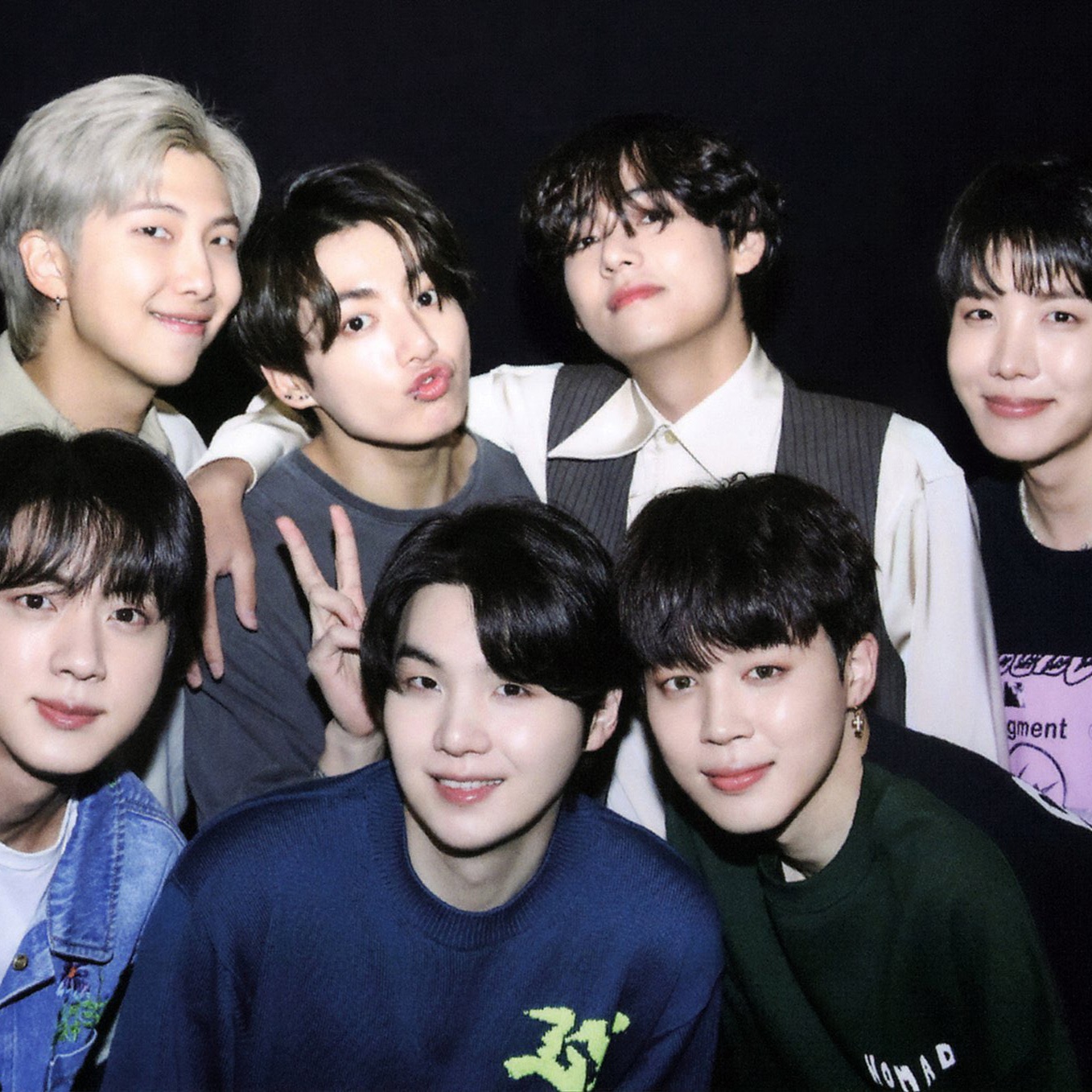 BTSの舞台裏ショット