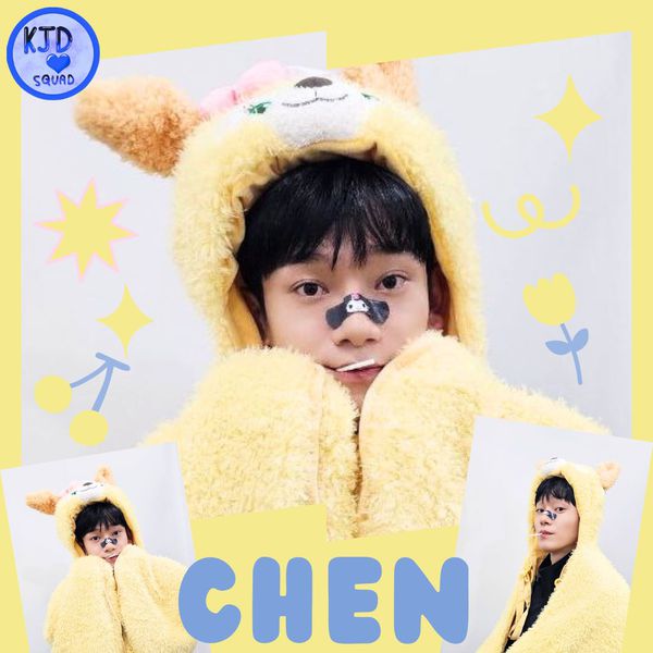 今天在最愛偶像中閃耀的Chen (EXO)代表照片
