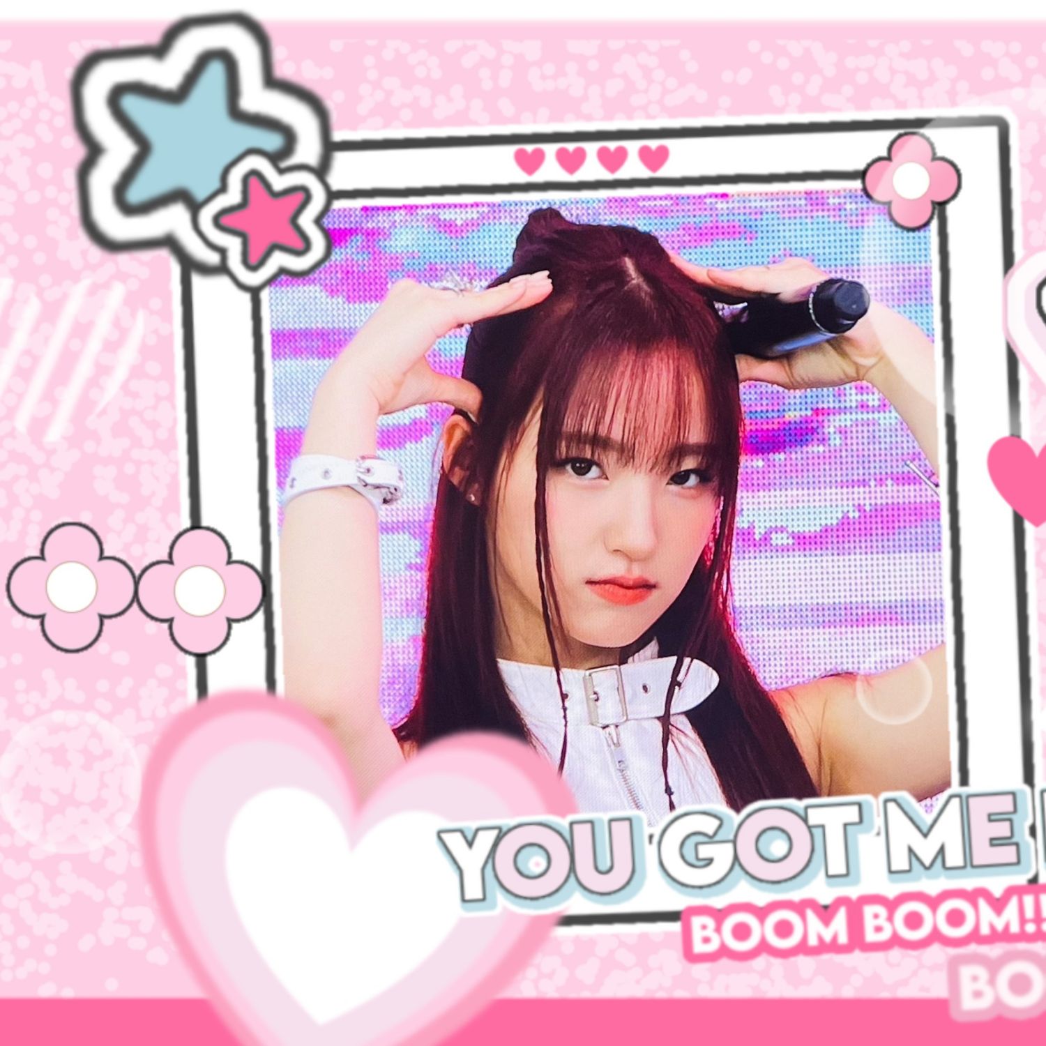 Recent activity shot of Yunha (UNIS)