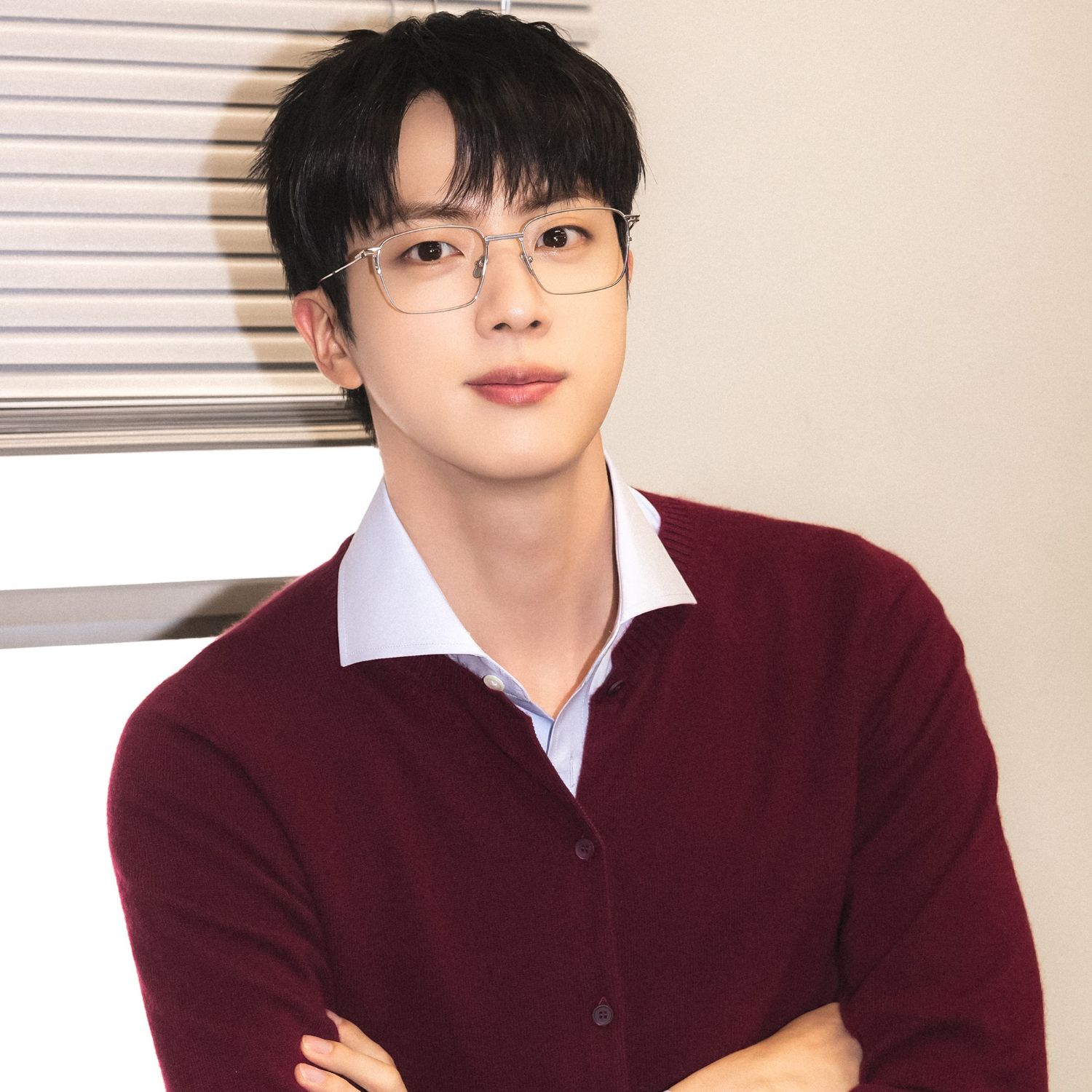 A moment captured by Jin (BTS)'s fan