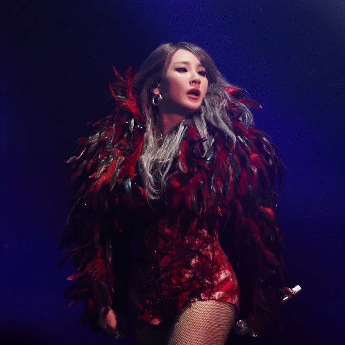 A moment captured by CL (2NE1)'s fan