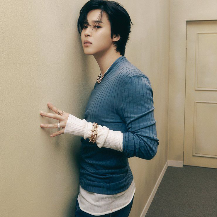 Recent activity shot of Jimin (BTS)