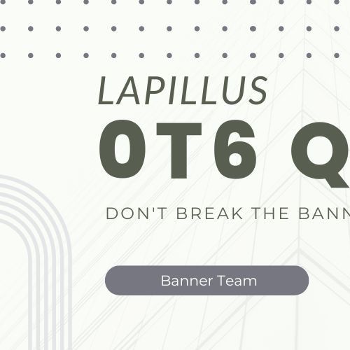 A moment captured by Lapillus's fan