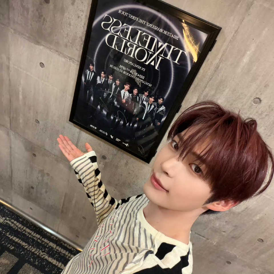 Behind-the-scenes cut of Sung Hanbin (ZEROBASEONE)