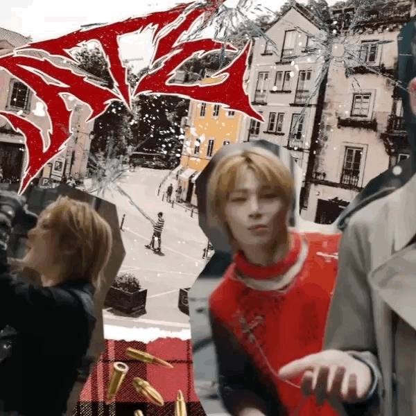 A moment captured by I.N (Stray Kids)'s fan