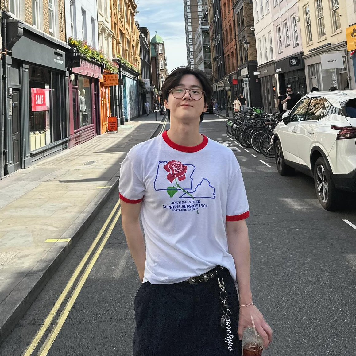 A moment captured by Suho (EXO)'s fan