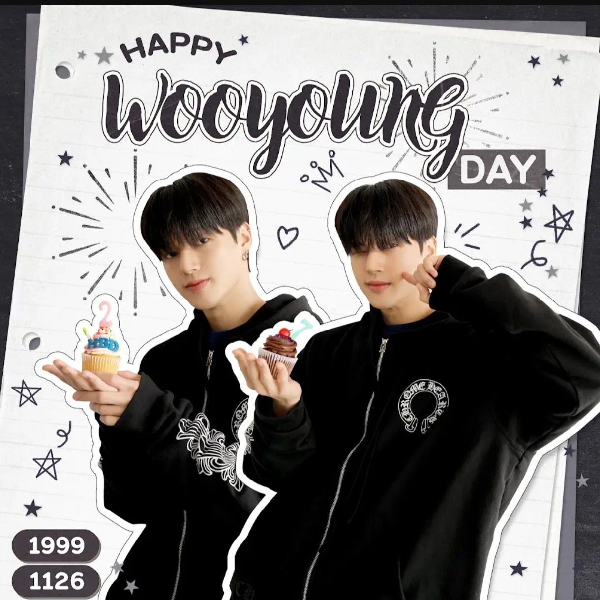 A moment captured by Wooyoung (ATEEZ)'s fan