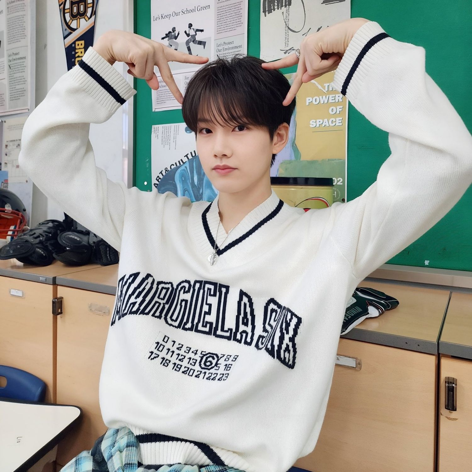 A moment captured by Junkyu (TREASURE)'s fan