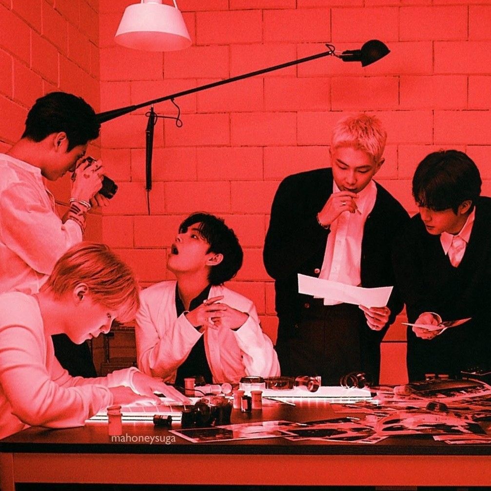 방탄소년단의 비하인드 컷