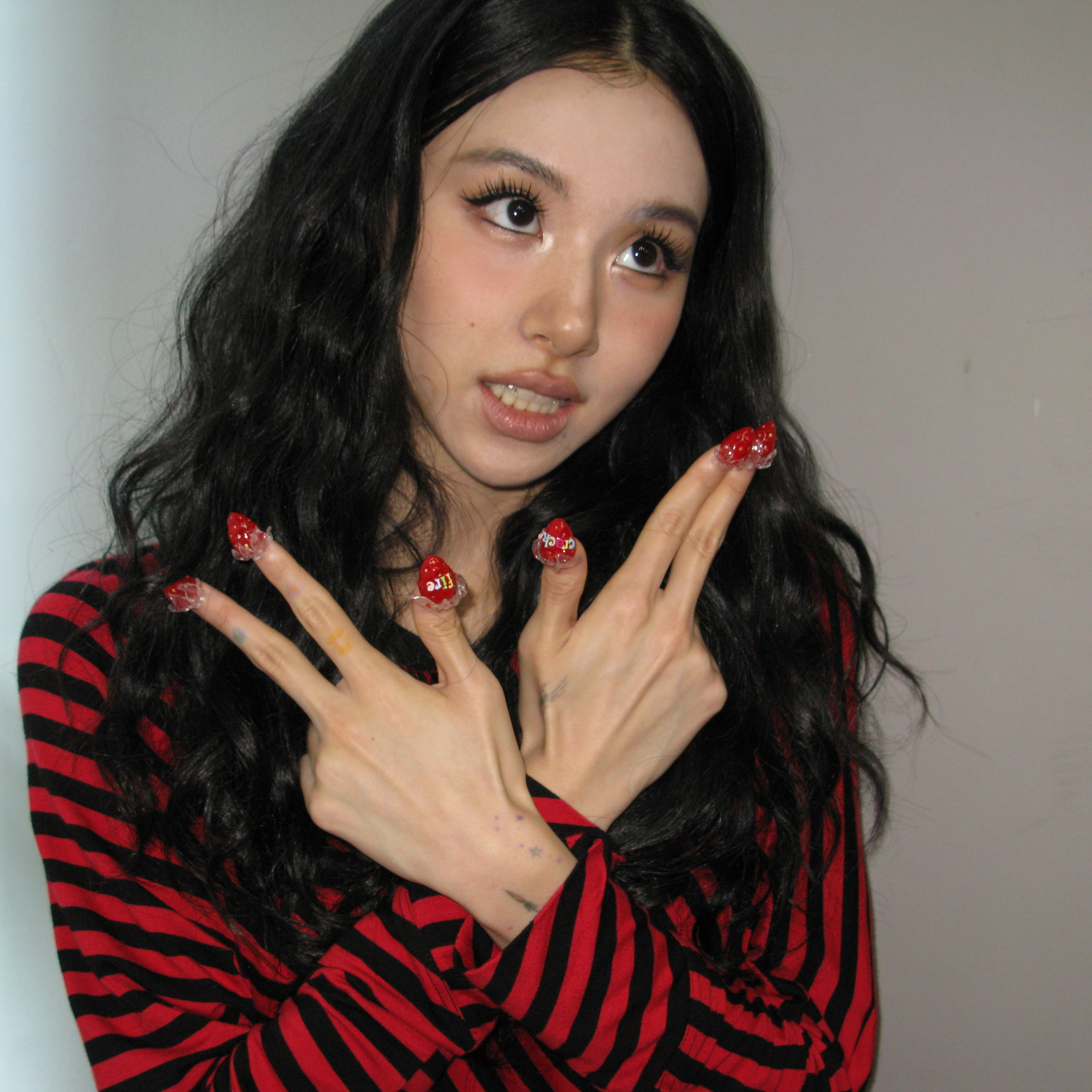 Recent activity shot of Chaeyoung (TWICE)