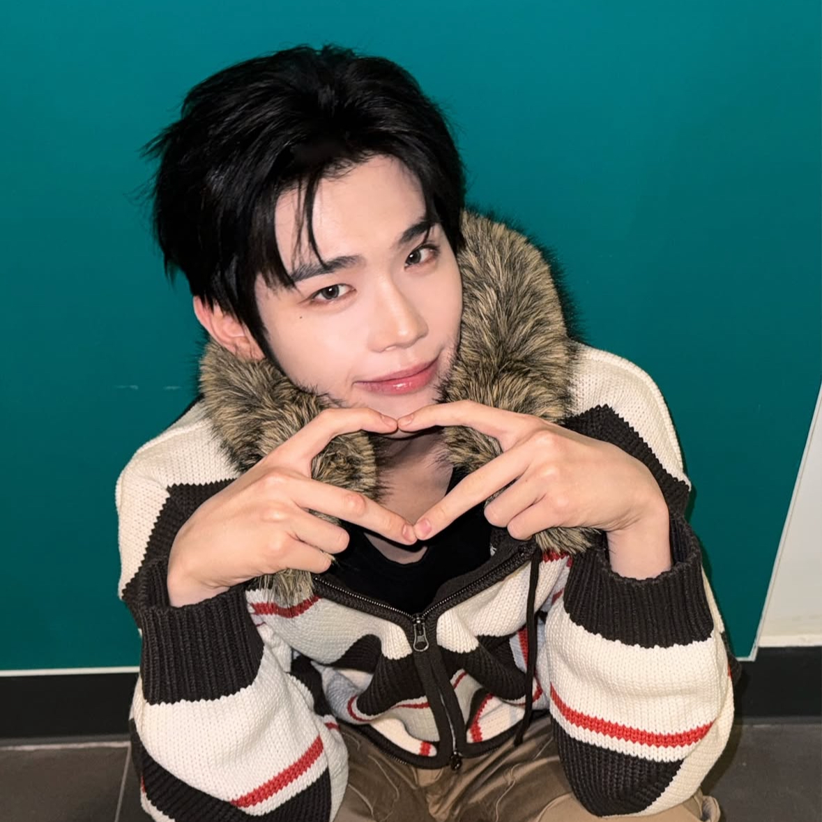 キム・テレ (ZEROBASEONE)の舞台裏ショット