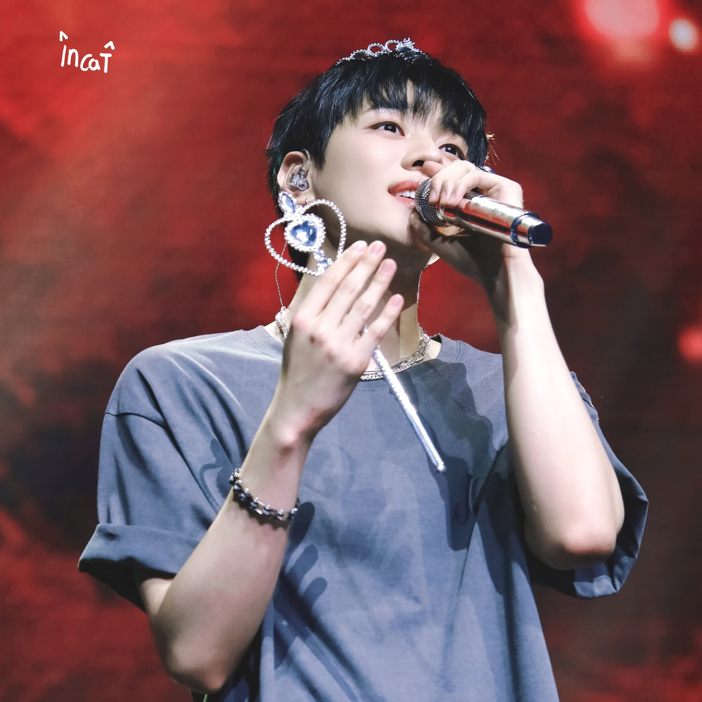 A moment captured by Jaechan (DKZ)'s fan