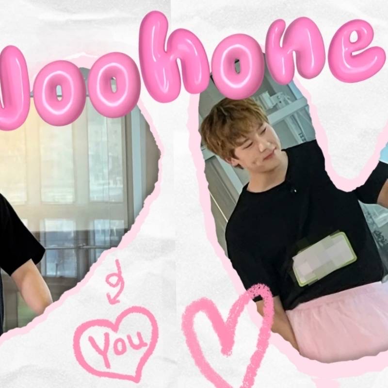 Recent activity shot of Joohoney (MONSTA X)