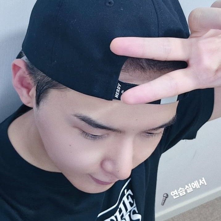 Behind-the-scenes cut of Ryeowook (Super Junior)