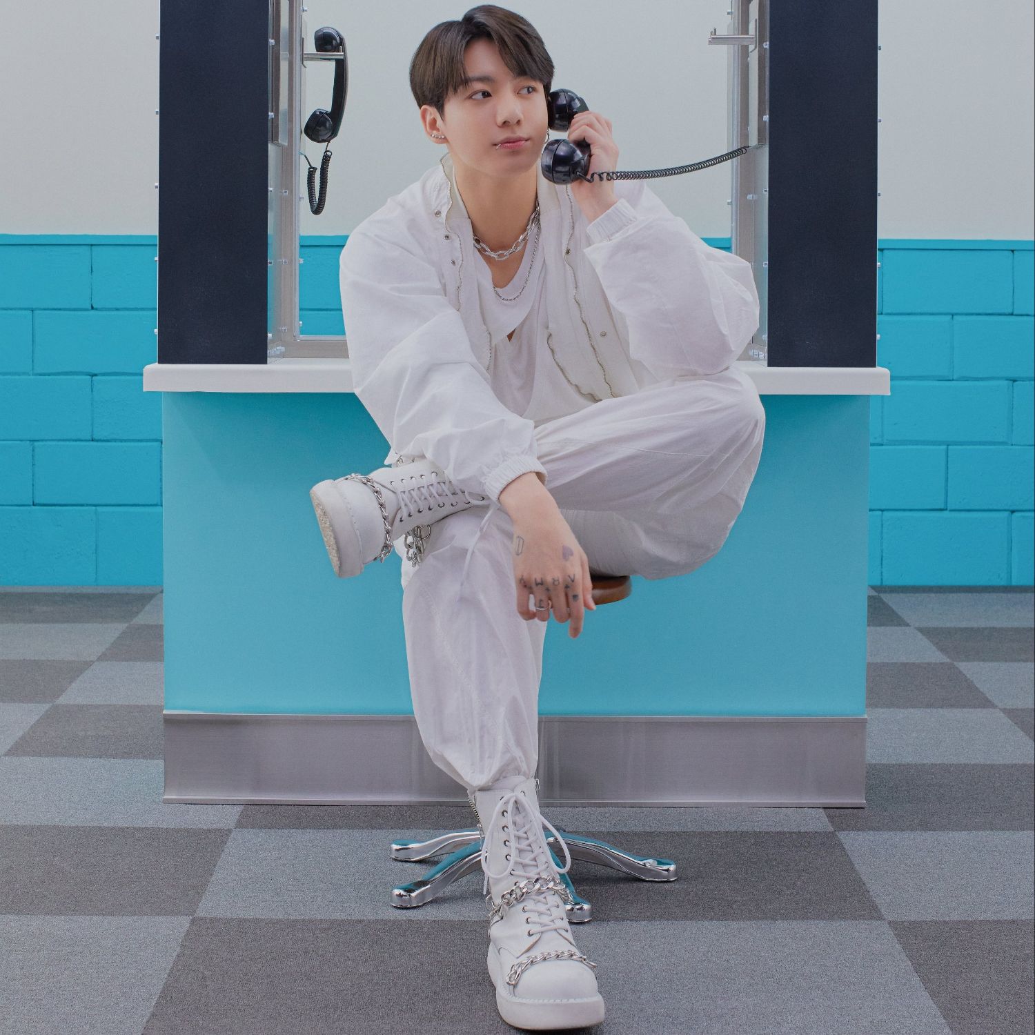 A moment captured by Jungkook (BTS)'s fan