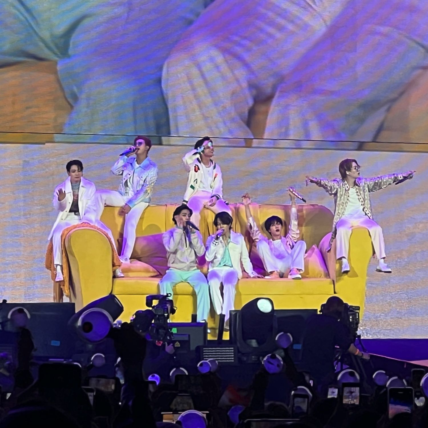 防弹少年团的幕后花絮