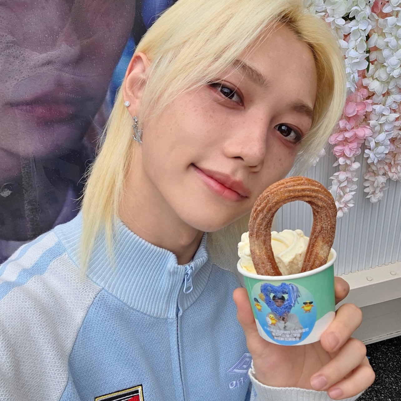 Felix (Stray Kids)粉丝拍下的瞬间