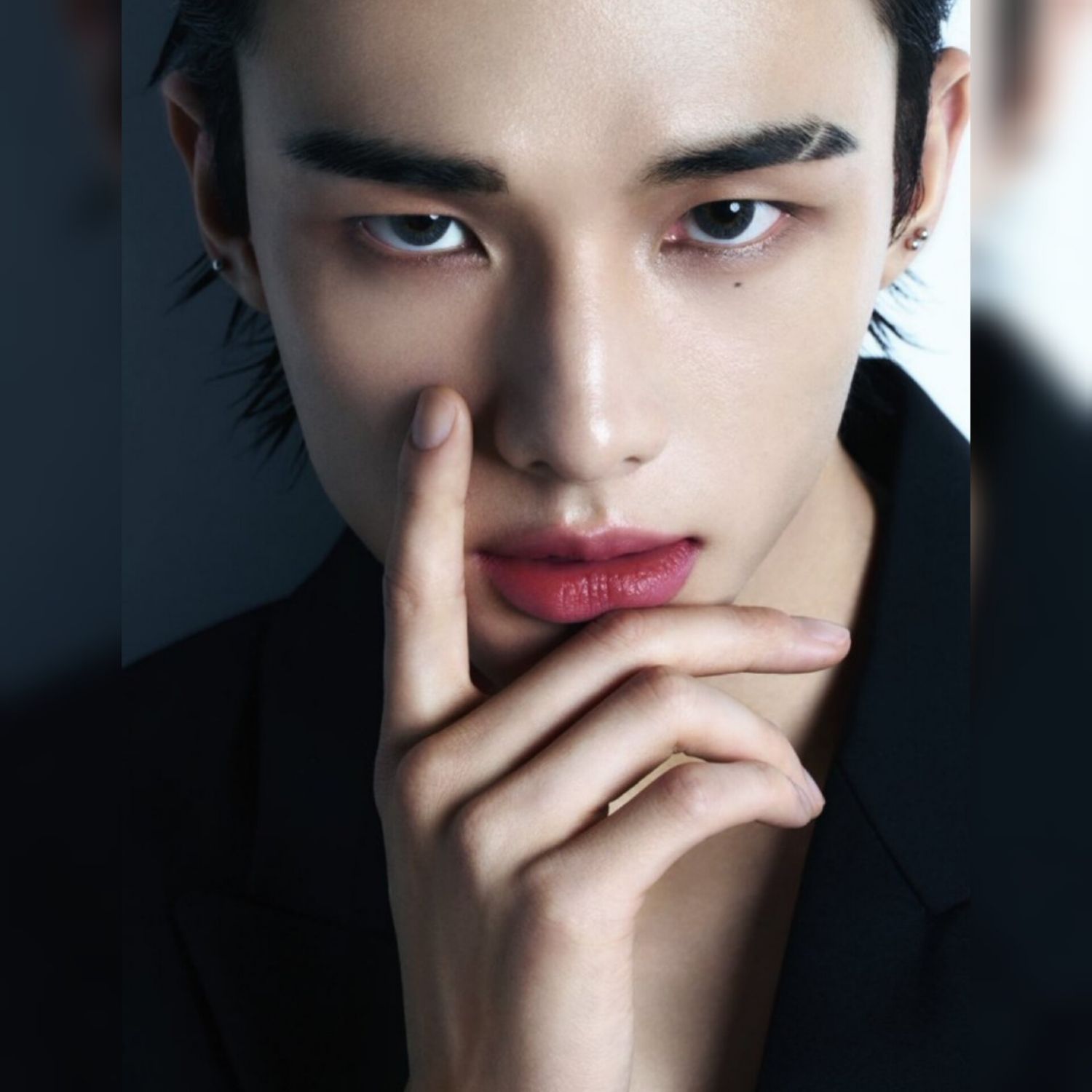 Behind-the-scenes cut of Hyunjin (Stray Kids)