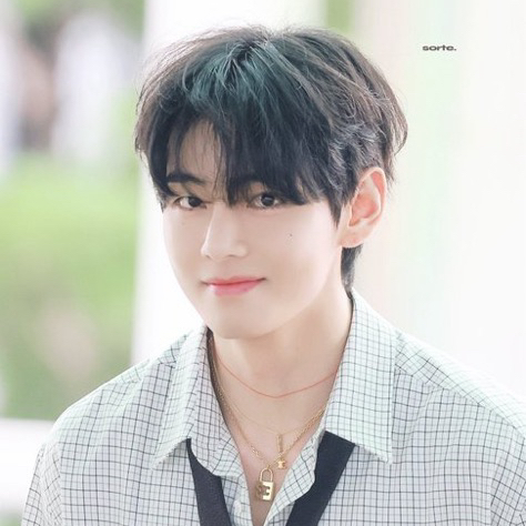 Recent activity shot of V (BTS)