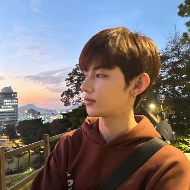 Recent activity shot of Zhang Hao (ZEROBASEONE)