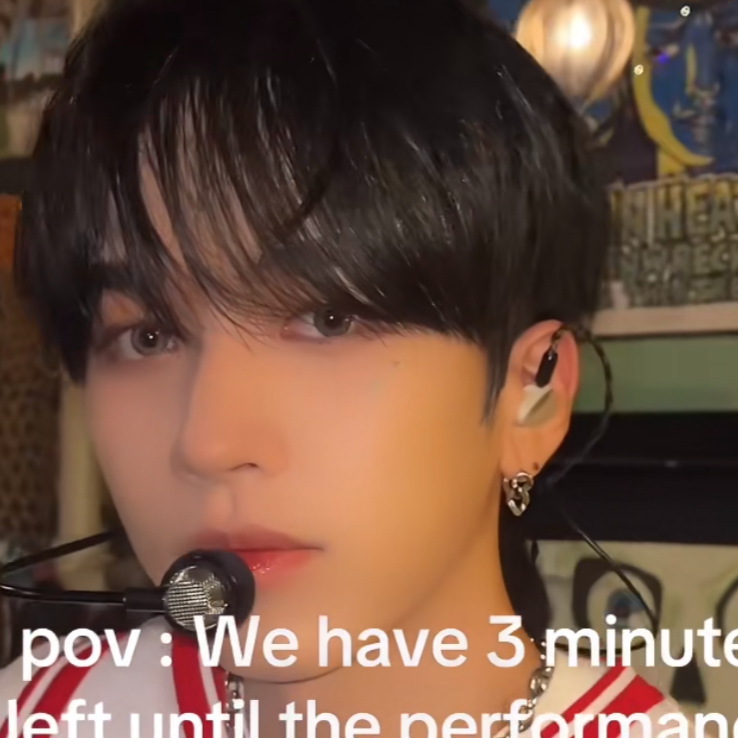 Behind-the-scenes cut of Hanjun (n.SSign)
