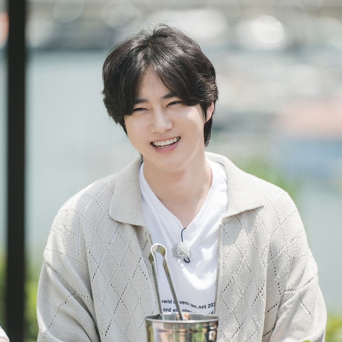 Recent activity shot of Suho (EXO)
