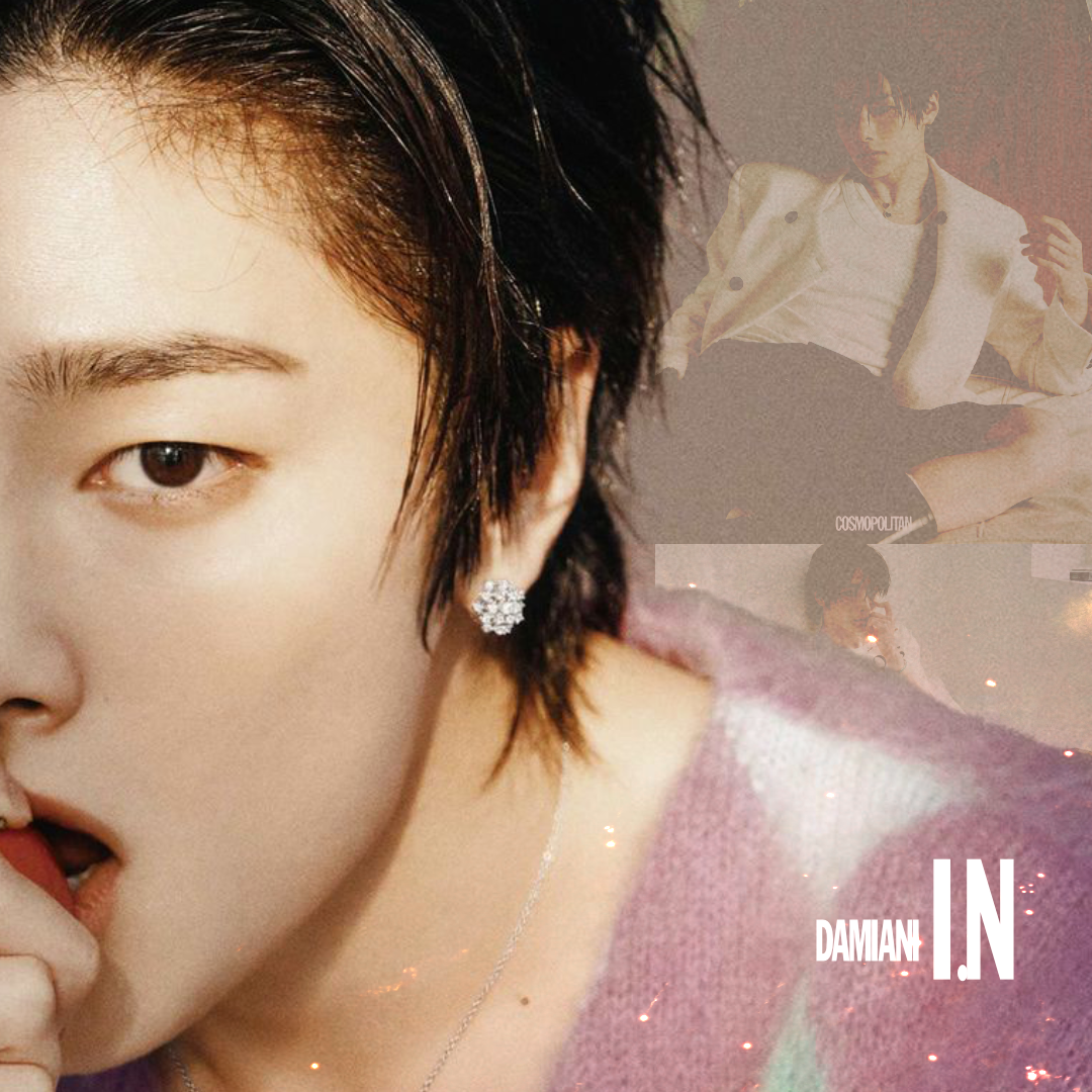 A moment captured by I.N (Stray Kids)'s fan