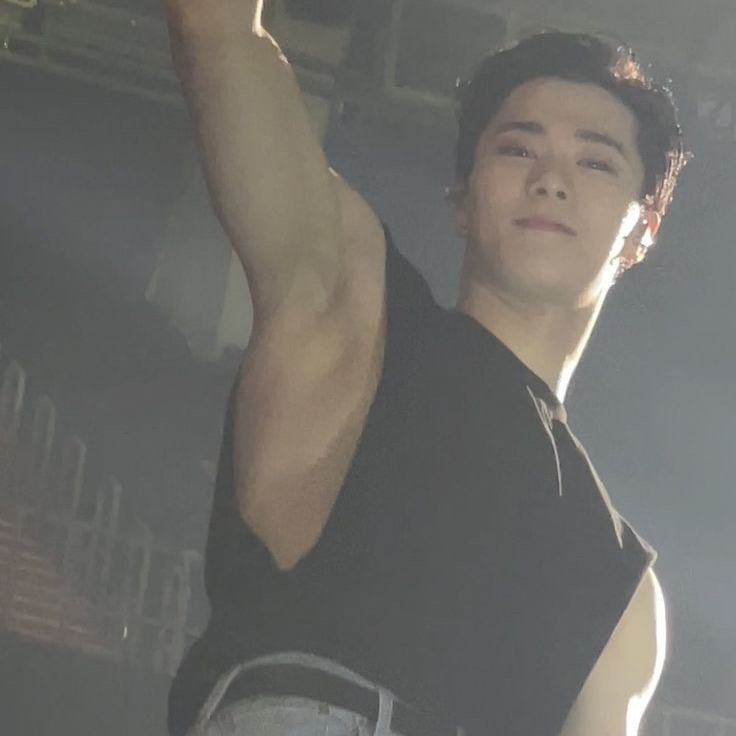 Recent activity shot of Moonbin (ASTRO)