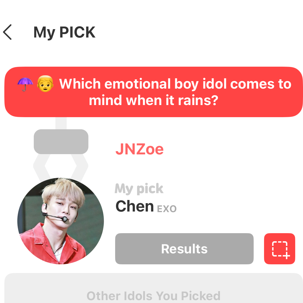 A moment captured by Chen (EXO)'s fan