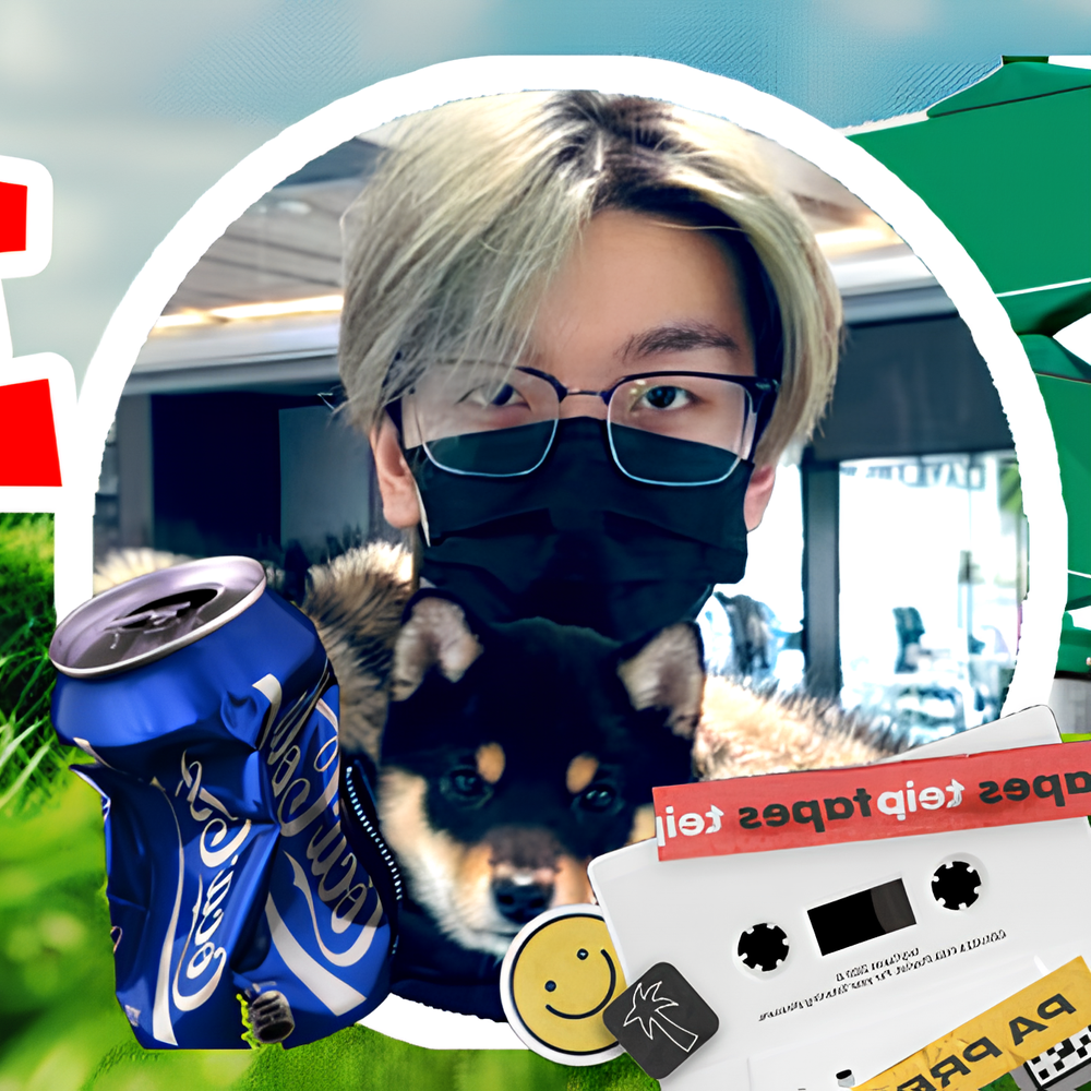 A moment captured by He Xinlong (ALPHA DRIVE ONE)'s fan