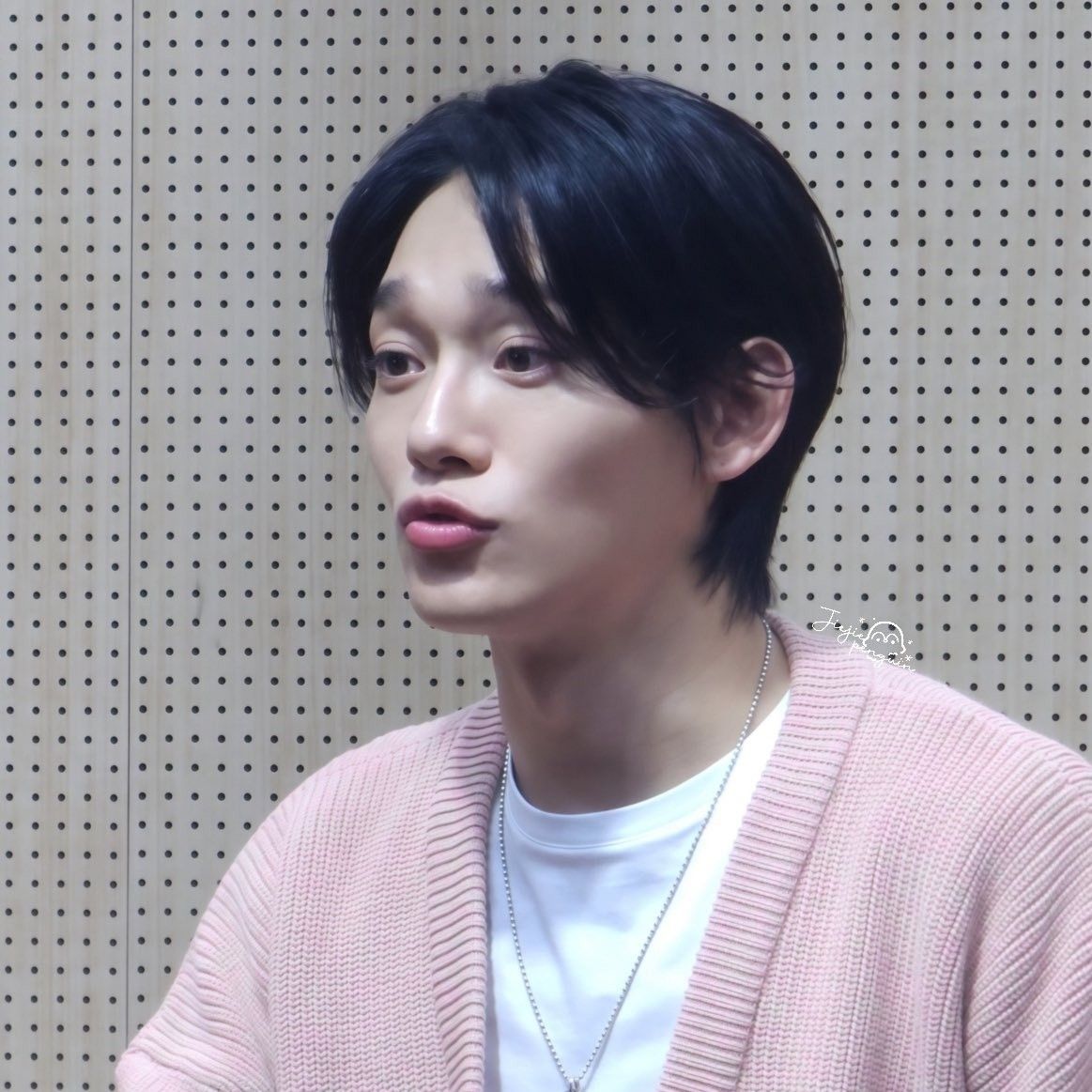 Recent activity shot of Chen (EXO)