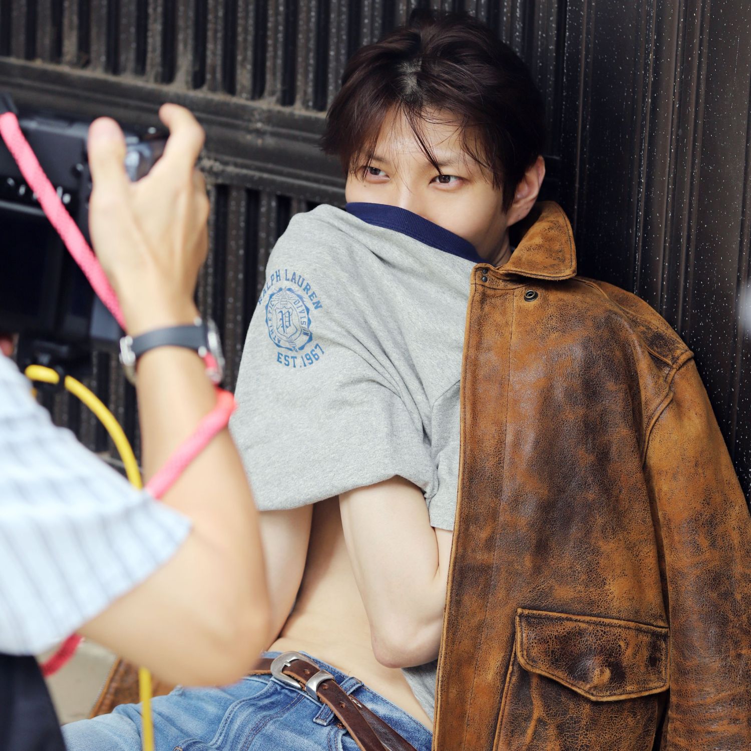 A moment captured by LEO (VIXX)'s fan