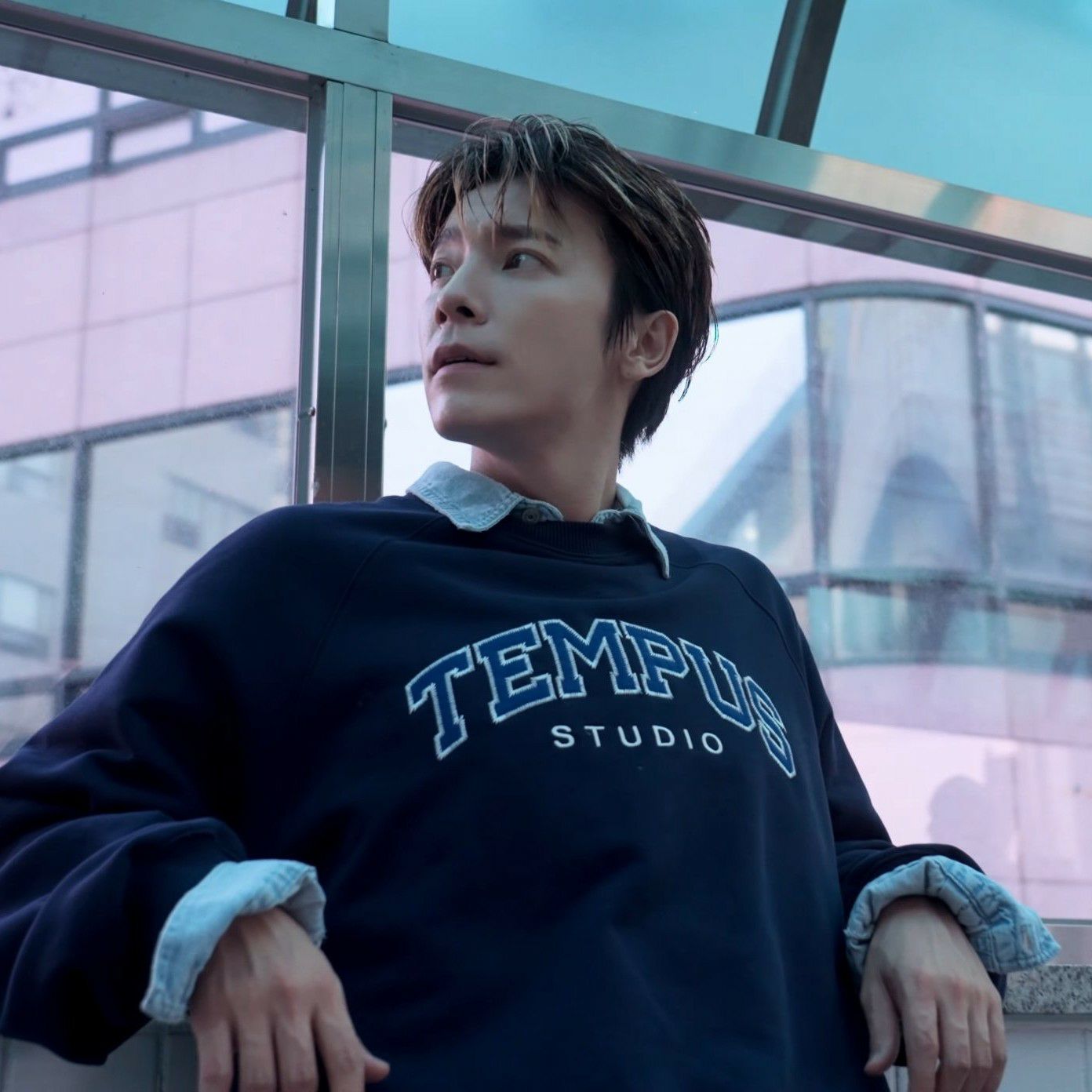 A moment captured by Super Junior's fan