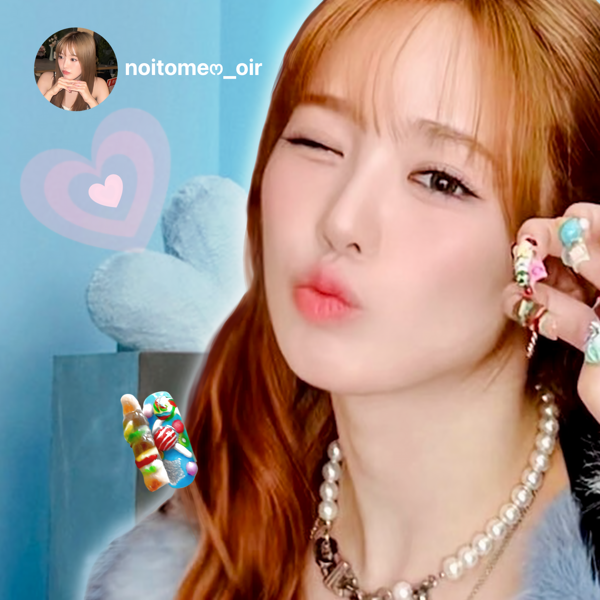 Recent activity shot of Rio (NiziU)