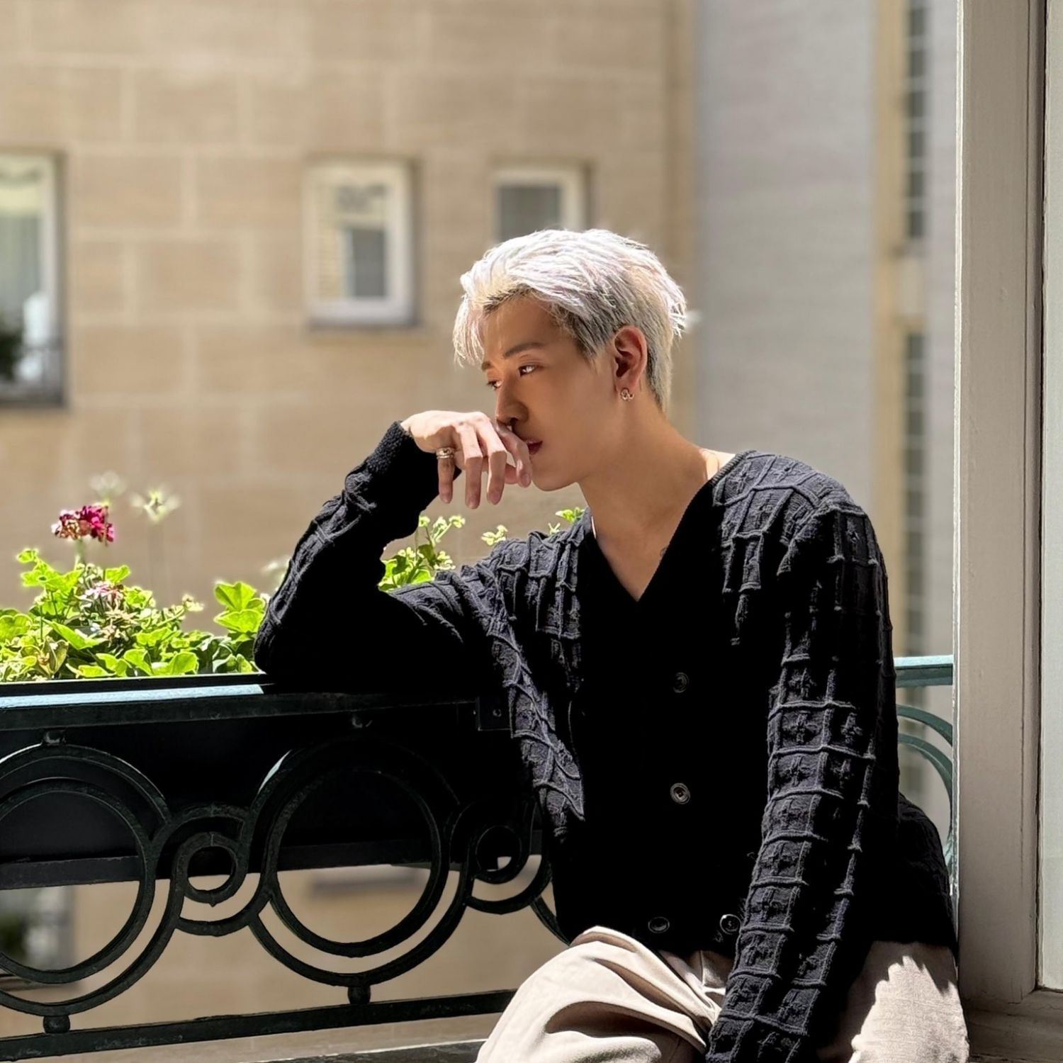 A moment captured by Bambam (GOT7)'s fan