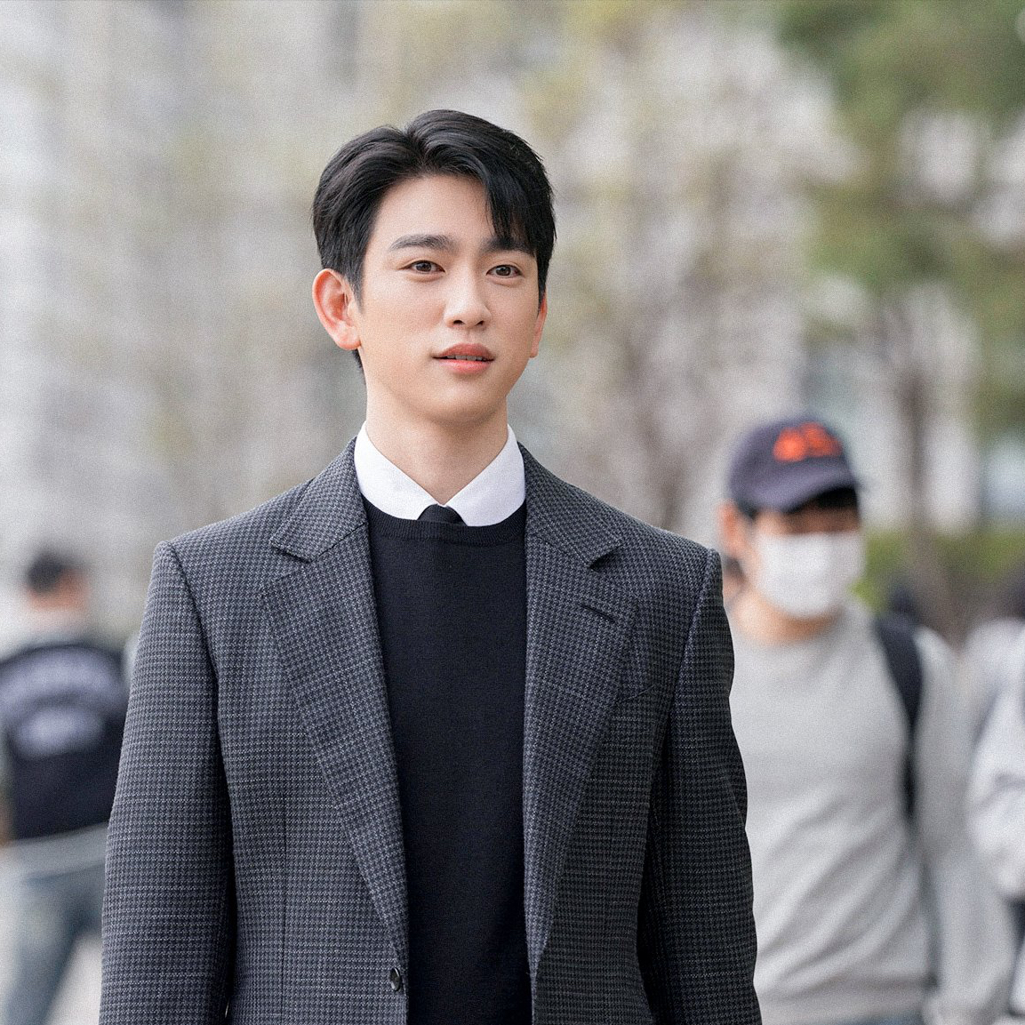 Recent activity shot of Jinyoung (GOT7)
