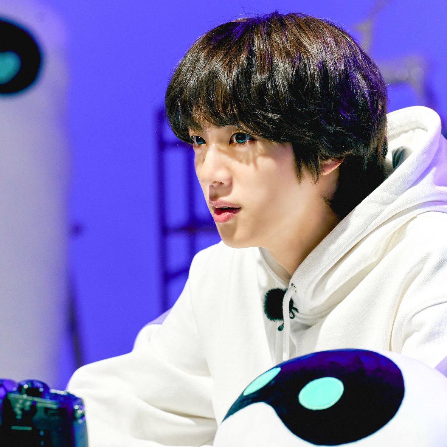 Recent activity shot of Jin (BTS)