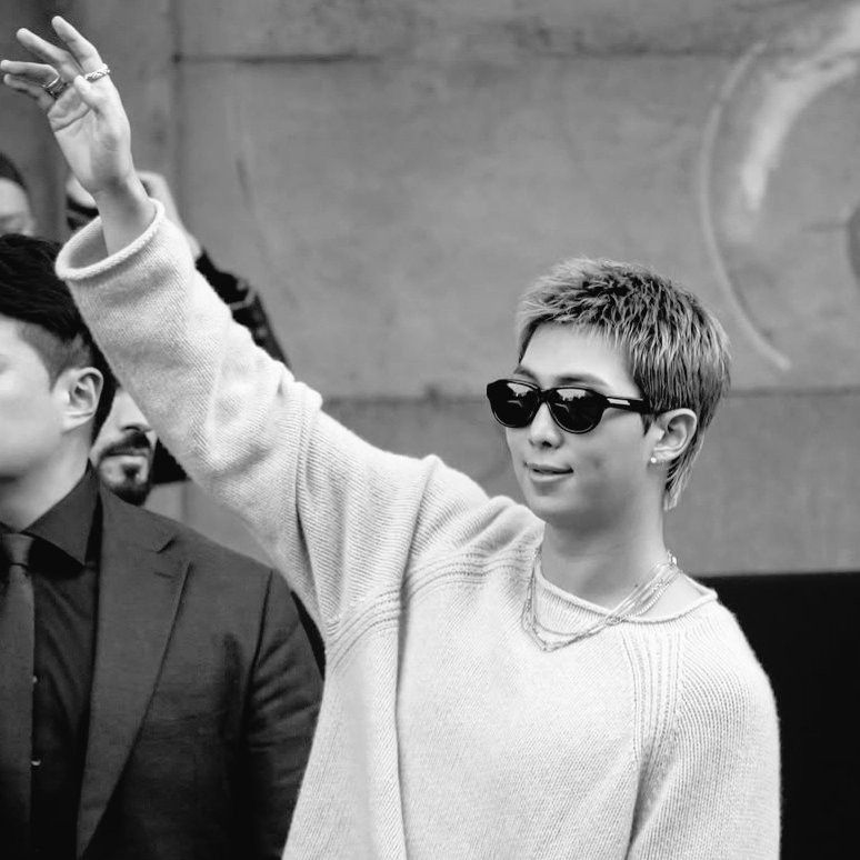Recent activity shot of RM (BTS)