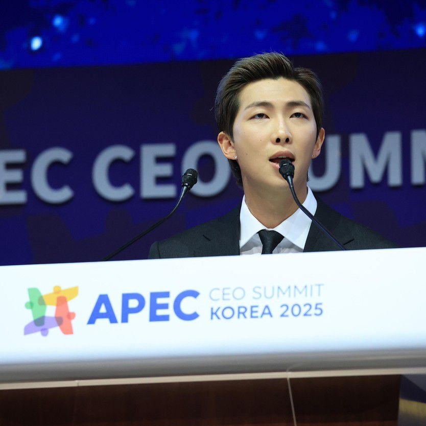 A moment captured by BTS's fan